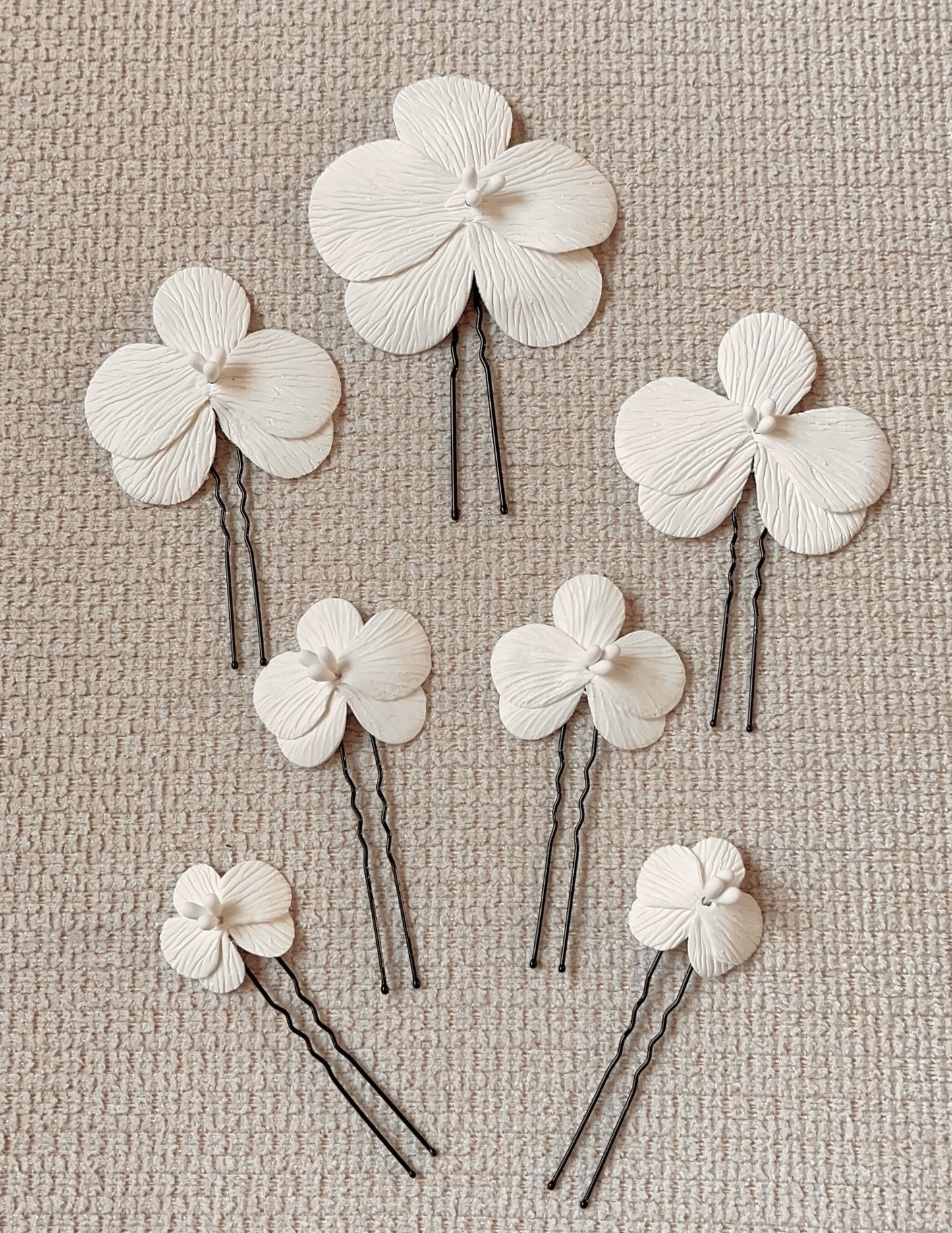 SET DE HAIRPINS DE ORQUIDEAS PF031B