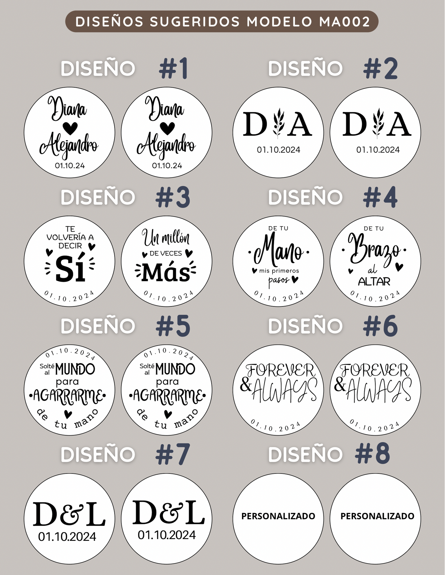 MANCUERNILLAS PERSONALIZADAS: MA002