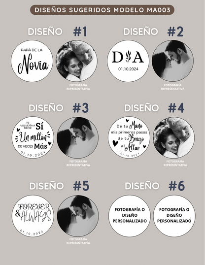 MANCUERNILLAS PERSONALIZADAS: MA003